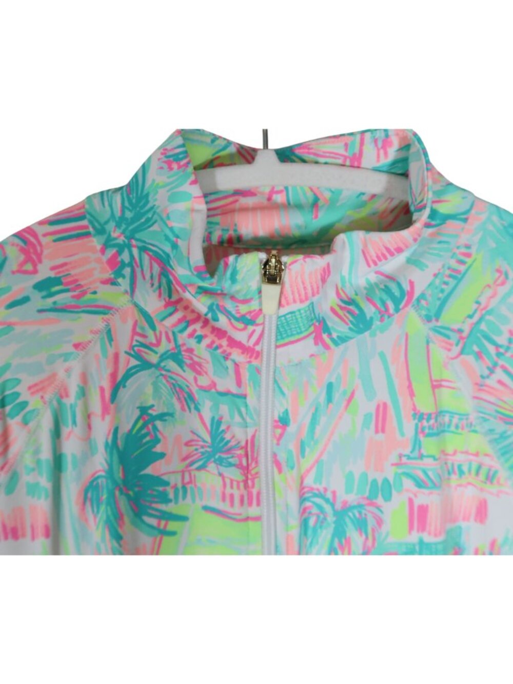 LILLY PULITZER Luxletic Meryl Hadlee Zip Up Jacket Size M Perfect Match Tennis - Picture 7 of 8